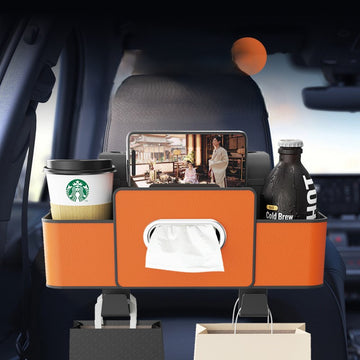 Space-Saving Car Back Seat Storage Box